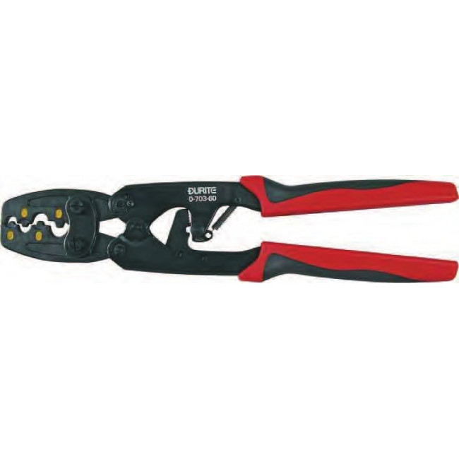 Crimping pliers for battery cable lugs