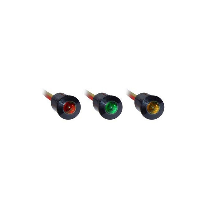 Mini voyant rond 12V à LED