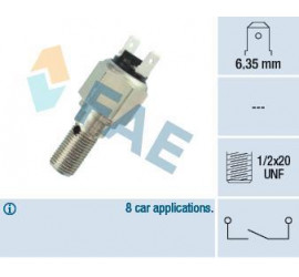 Contacteur de feux stop hydraulique 1/2x20 UNF