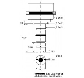 Elektronische Zündung 4-Zylinder-Mercedes