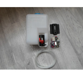 Kit pompe lave glace 12V et réservoir 1,2 litre