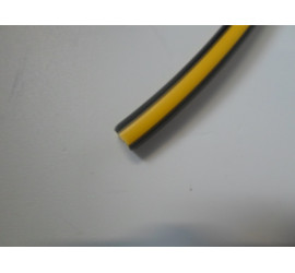 Câble d'allumage ht 8mm - âme ferroflex silicone jaune