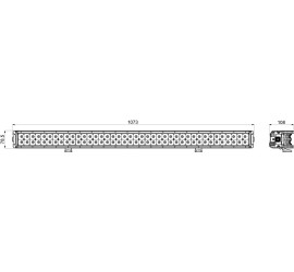 Rampe de travail à LED 27000 Lumen