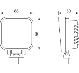Rampe de travail à LED 27000 Lumen