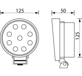 Rampe de travail à LED 27000 Lumen
