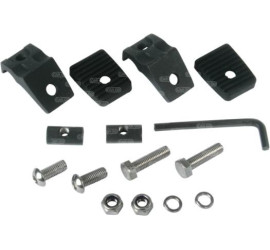 Kit de fixation par en dessous pour rampe LED