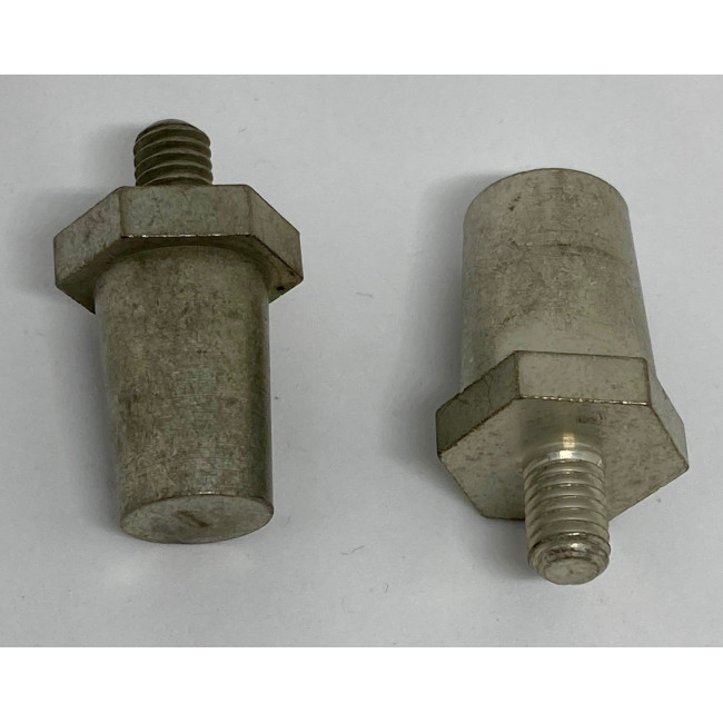 Paire de bornes de batterie à vis M6