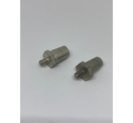 Paire de bornes de batterie à vis M6