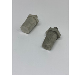 Paire de bornes de batterie à vis M6