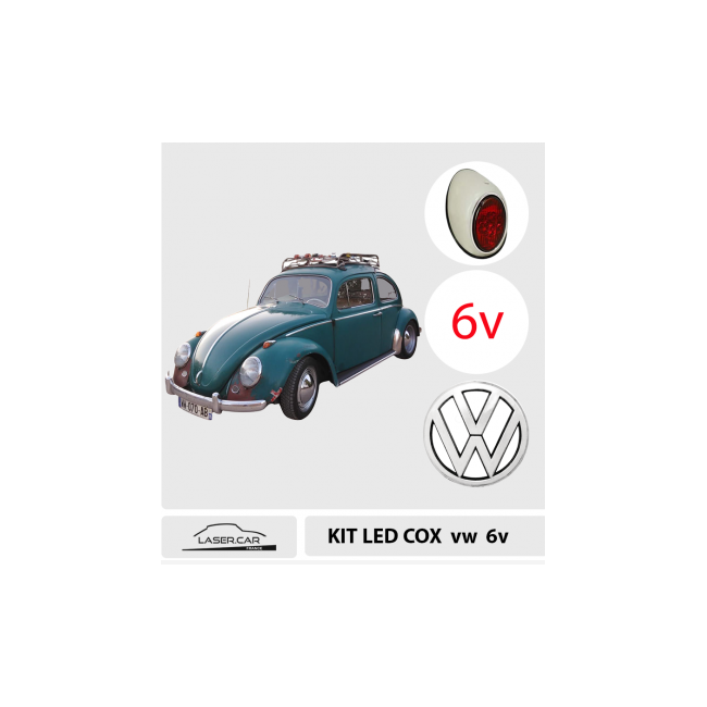  KIT éclairage LED complet pour vw COX 6v