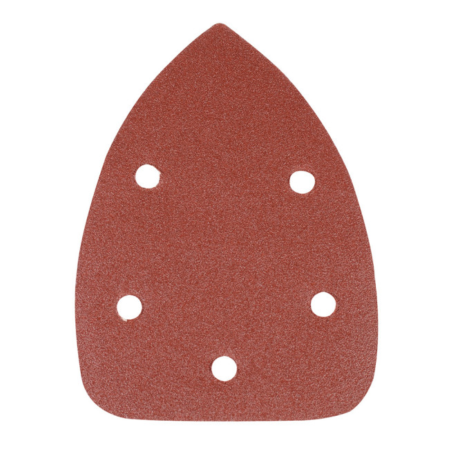 Feuilles abrasives triangulaires auto-agrippantes 140 mm, 10 pcs