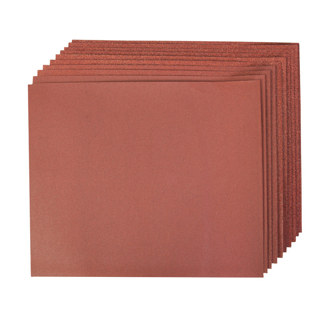 Feuilles abrasives en corindon, 10 pcs