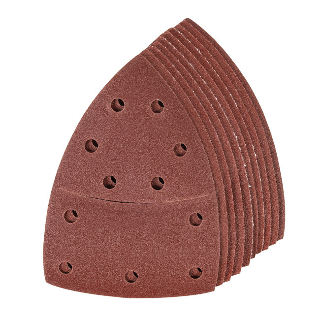 Feuilles abrasives auto-agrippantes 93 mm, 10 pcs