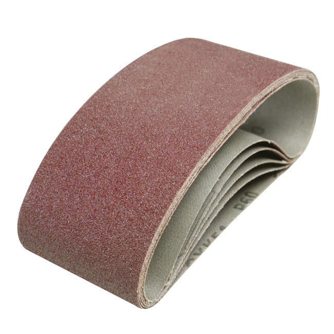 Bandes abrasives 75 x 457 mm, 5 pcs