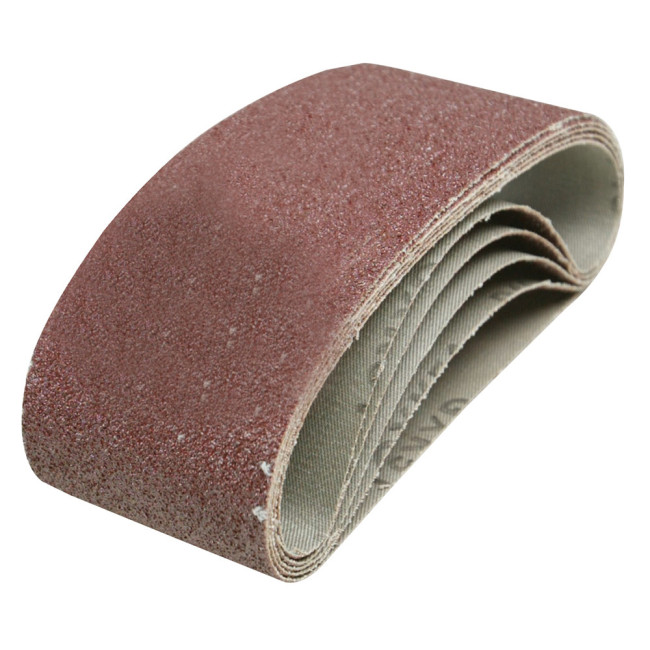 Bandes abrasives 75 x 457 mm, 5 pcs