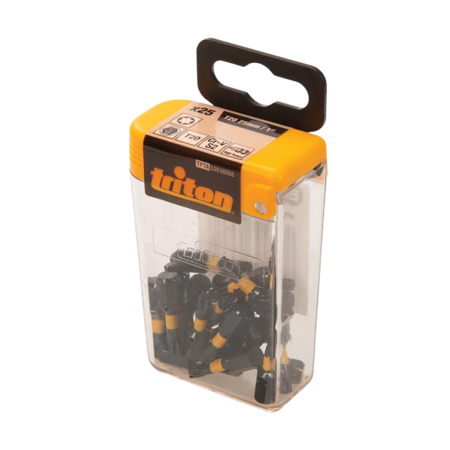 Embouts de vissage chocs T20, 25 pcs