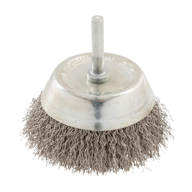 Brosse boisseau rotative en acier inoxydable