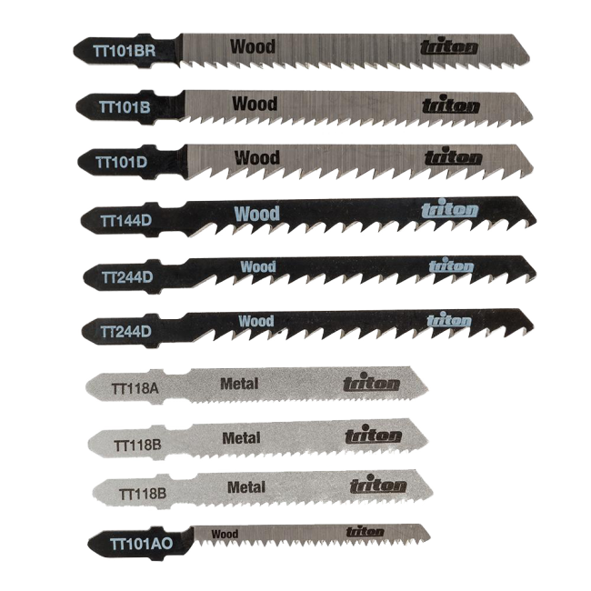 Lames de scie sauteuse, 10 pcs