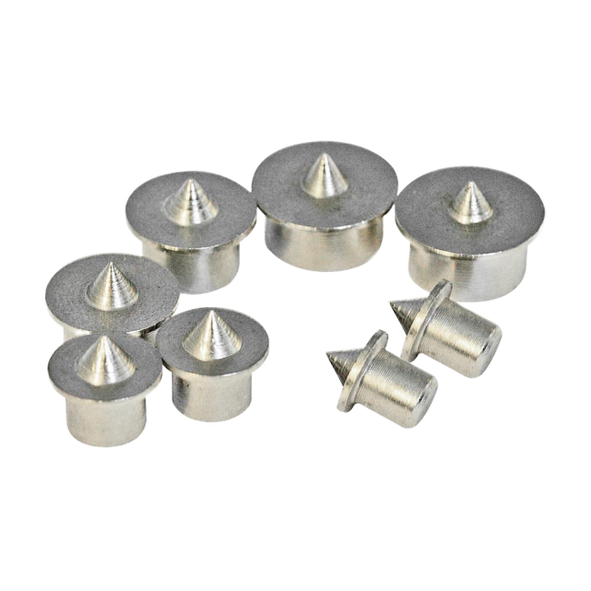 Pointes de centrage pour chevillage, 8 pcs