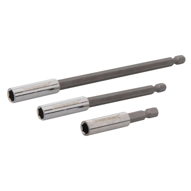 Porte-embouts de vissage magnétiques, 3 pcs