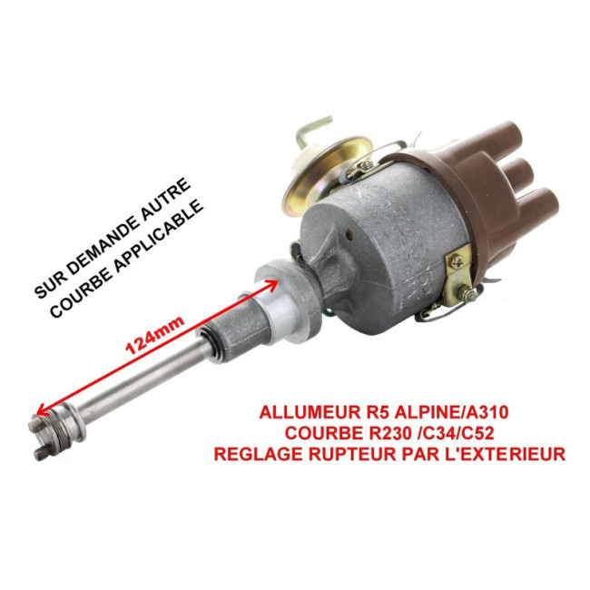 Allumeur Ducellier Renault 5 Alpine / Alpine A310 4 cylindres