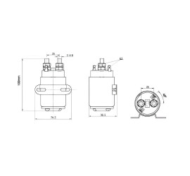 12V 140A Starterrelais