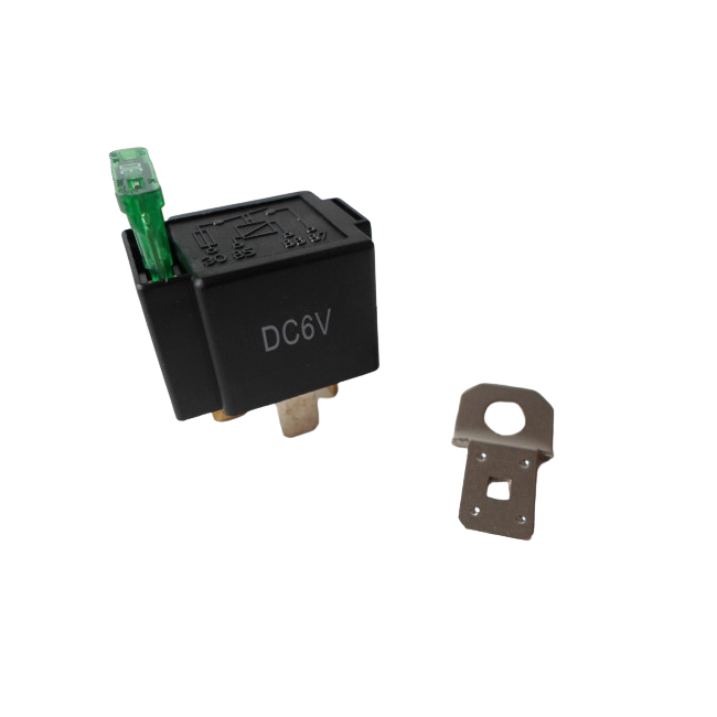 6V relay with fuse
