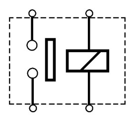 Solenoide / relé de arranque de 12V - 200Amp - 45x105