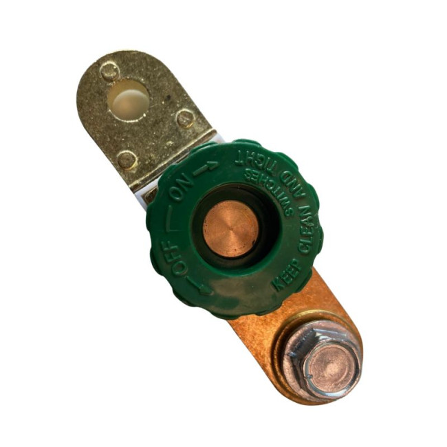 Coupe batterie / coupe circuit antivol Diamètre 10mm (type batterie américaine)