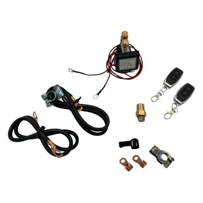 COUPE BATTERIE RELAIS 200A -TÉLECOMMANDÉ-
