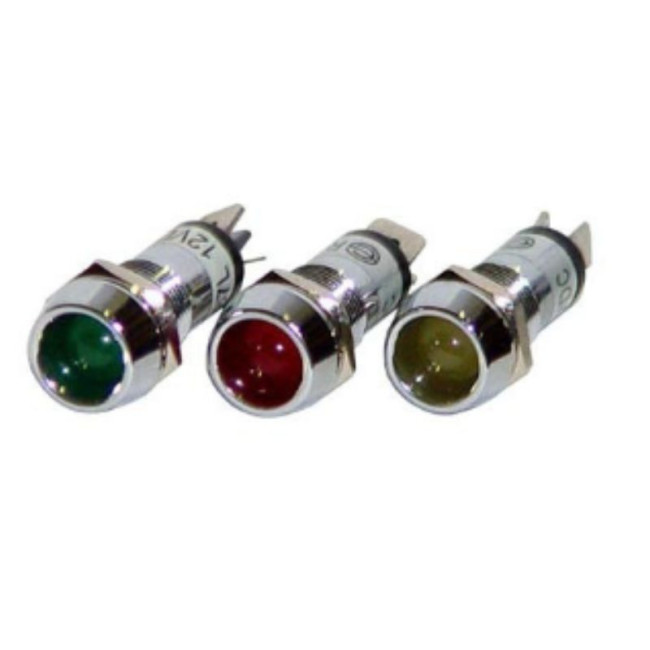 Indicatore di cromo 11 millimetri LED