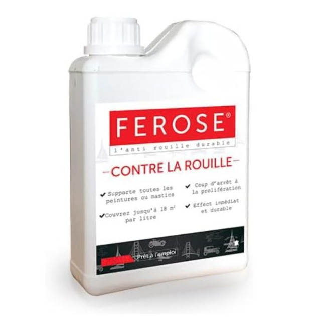 copy of FEROSE, l'anti rouille. Bidon de 250 ml