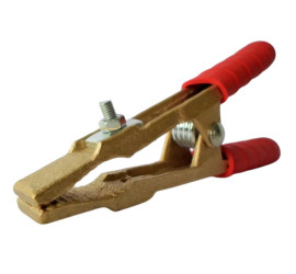 Pince de batterie en laiton rouge - 300Amp