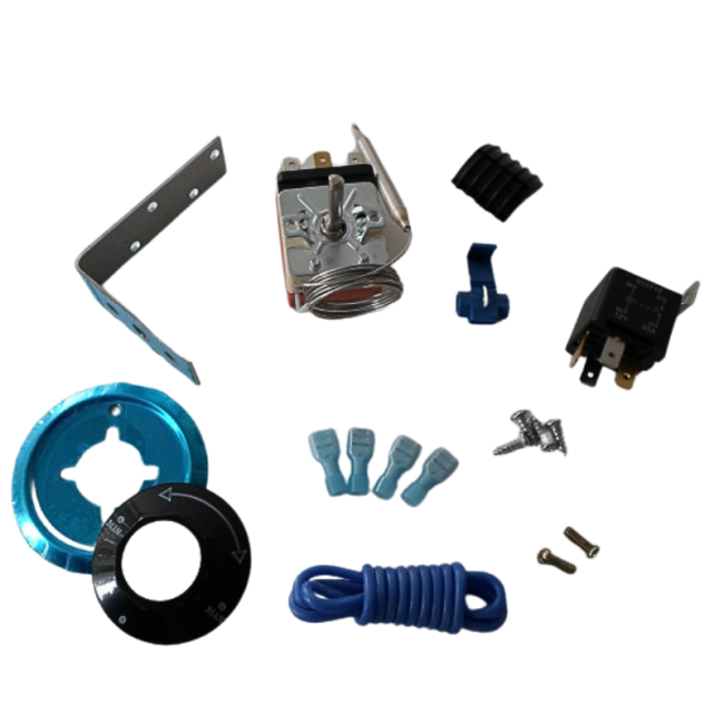 Kit thermostat pour ventilateur 12V
