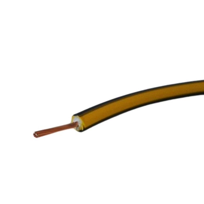 ignition wire cotton PVC coating (red / yellow)