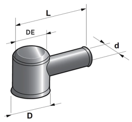 copy of insulating cap for ring terminal