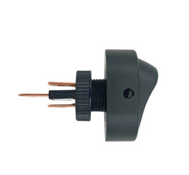 ovale interruttore arancione LED ON-OFF