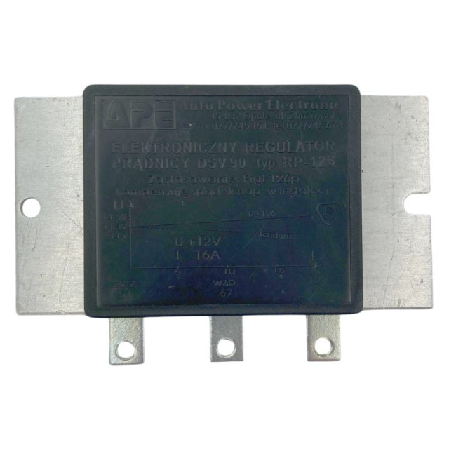 Régulateur de tension électronique pour Dynamo Fiat 500 et 126