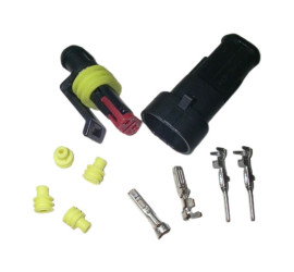 connettori impermeabili Kit 2 vie