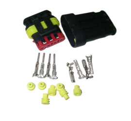 Kit de connecteurs étanches Superseal AMP 4 voies