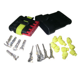 Kit de connecteurs étanches Superseal AMP 5 voies