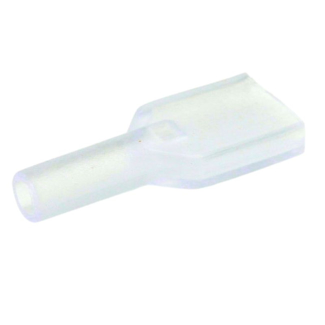 Manchon isolant silicone souple pour cosse plate femelle en 6.3