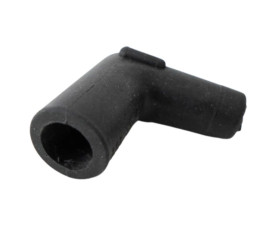 angled cap for plug connector