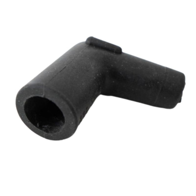 angled cap for plug connector