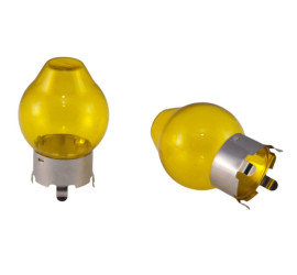 Capuchon jaune pour ampoule