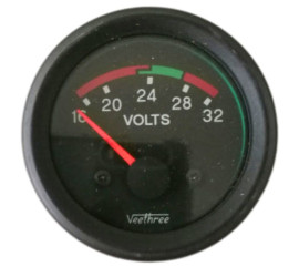 Voltímetro de 12V o 24V
