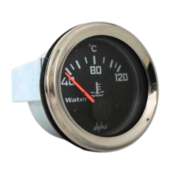 indicatore della temperatura dell'acqua 6V sfondo nero