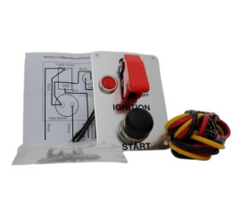 Starter deck alu 2 buttons and 1 LED