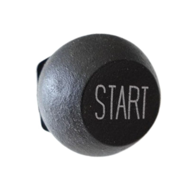 Bouton de démarrage noir étanche Start