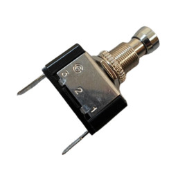 Pulsante 2 terminali 6A 12V ON / OFF
